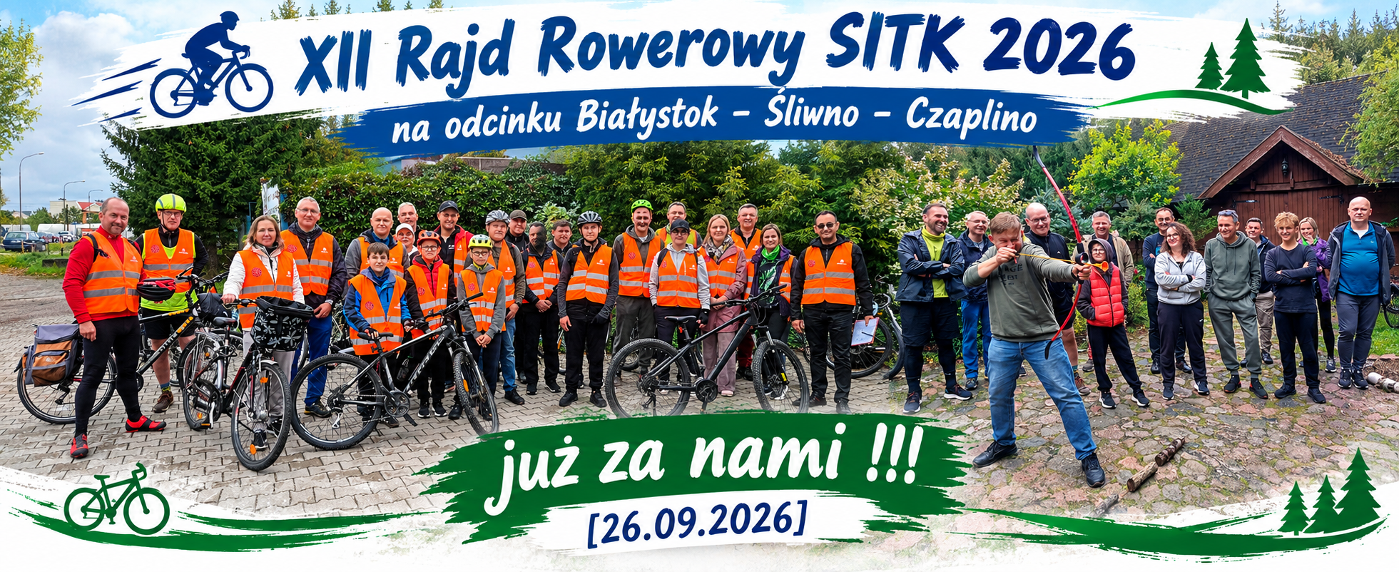 Featured image for “Relacja ze spotkania Techniczno-Integracyjnego – „XII Rajd Rowerowy na odcinku Białystok – Śliwno – Czaplino” [26.09.2026]”